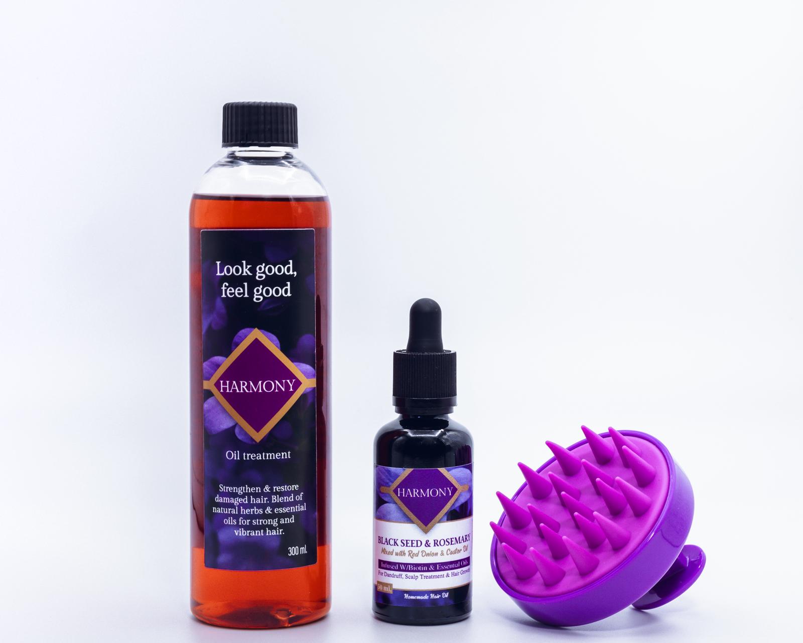 Harmony Hair Oil Set